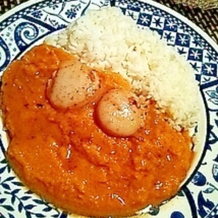 火を使わず、とうもろこしのフルーティートマトカレー